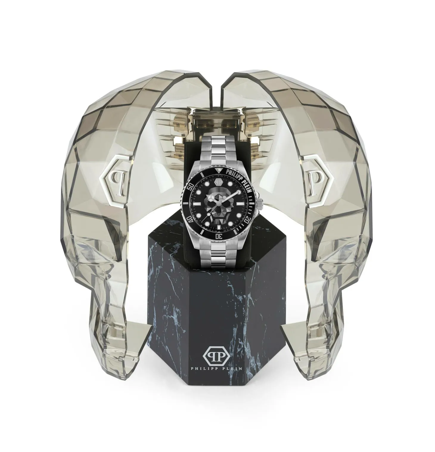 Philipp Plein Herrenuhr The $kull Diver