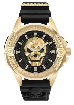 Philipp Plein Herrenuhr The $kull Titan Gold PWAAA0221