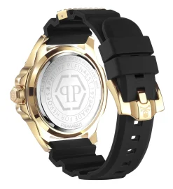 Philipp Plein Herrenuhr The $kull Titan Gold PWAAA0221