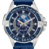 Philipp Plein Herrenuhr The $kull Carbon Fiber