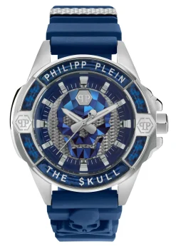 Philipp Plein Herrenuhr The $kull Carbon Fiber
