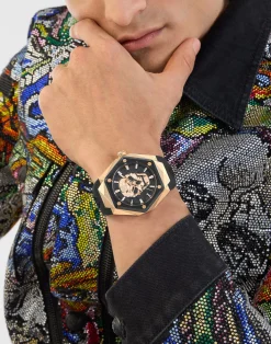 Philipp Plein Herrenuhr The $Kull Spikes