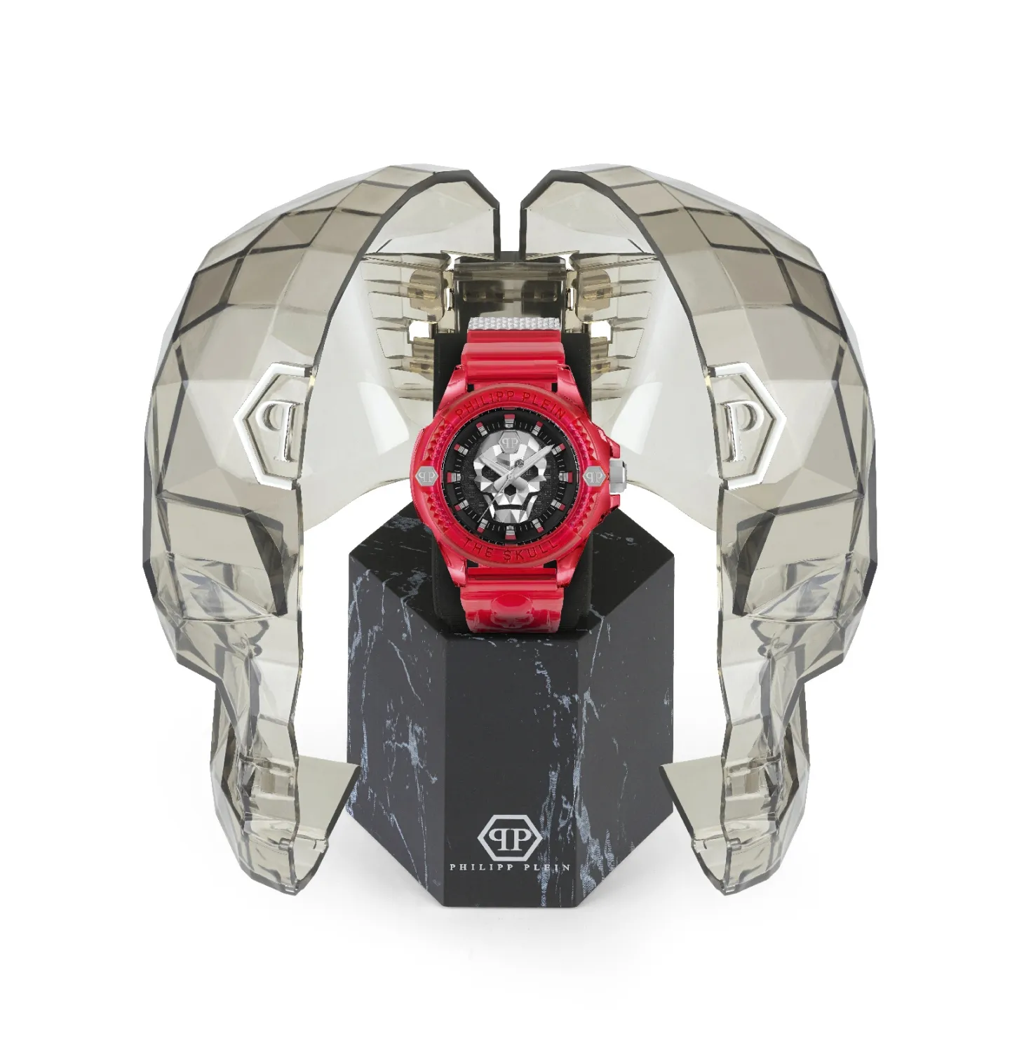 Philipp Plein Herrenuhr The $kull Synthetic