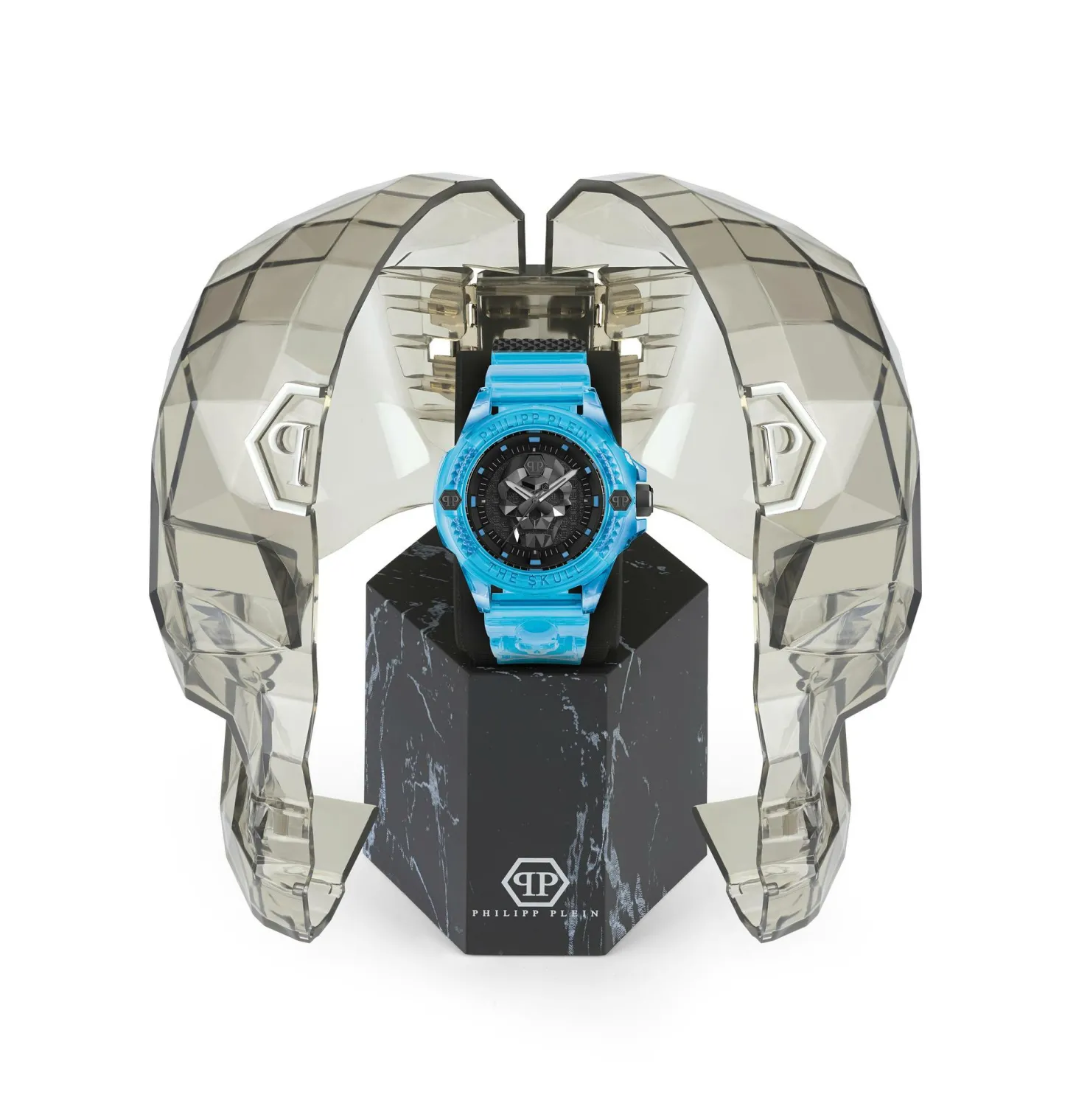 Philipp Plein Herrenuhr The $kull Scuba Duba Edition