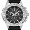 Philipp Plein Herrenuhr The $kull Chrono Schwarz/Silber PWWFA0125