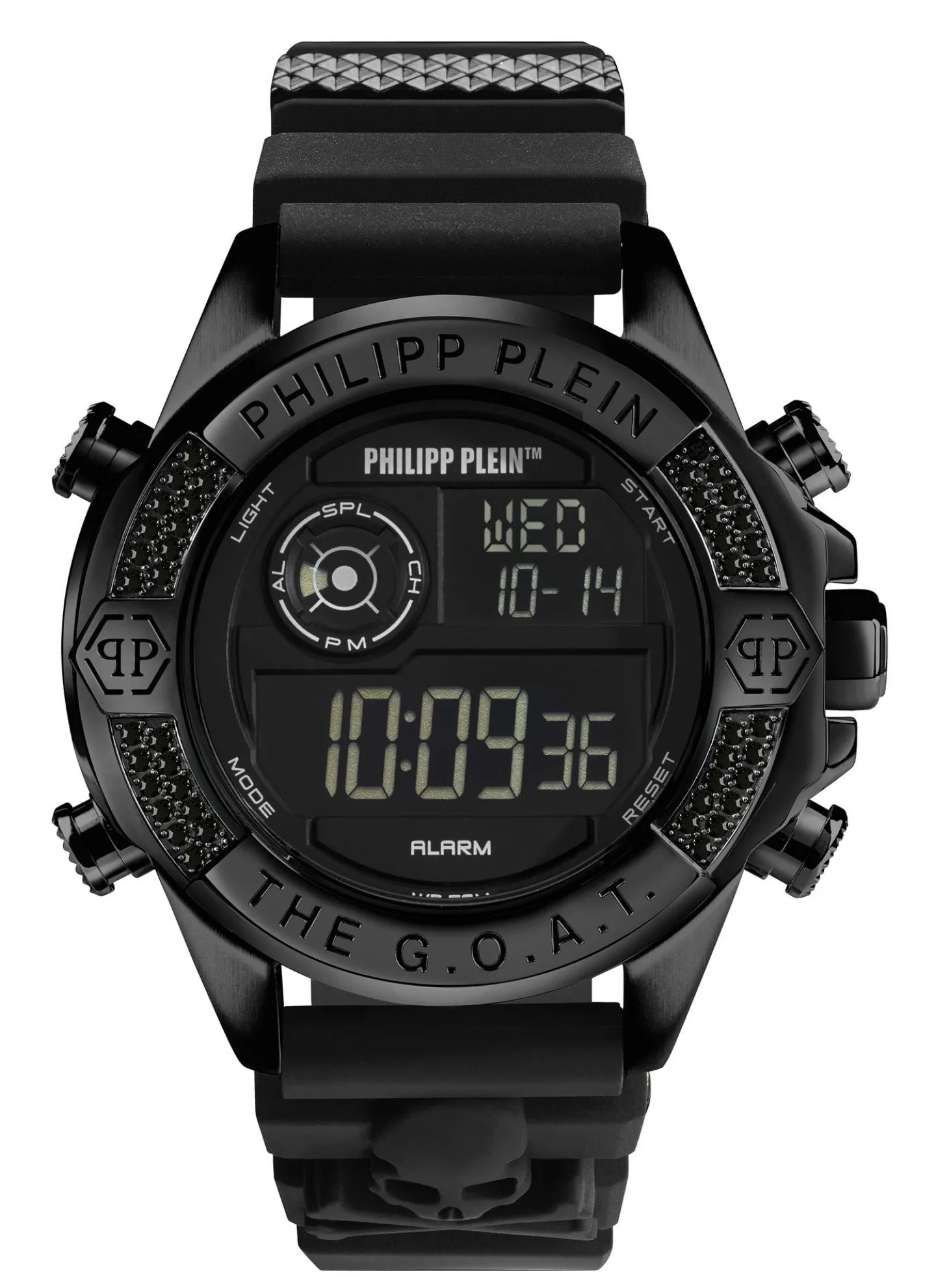 Philipp Plein Herrenuhr The G.O.A.T. Starfire Crystal Schwarz PWFAA0521