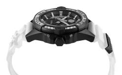 Philipp Plein Herrenuhr The $kull Carbon Fiber