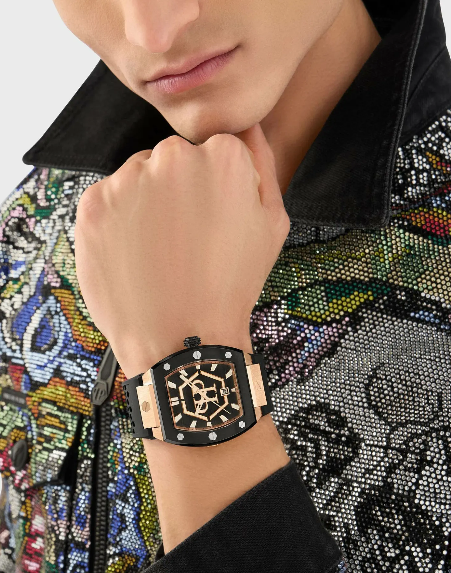 Philipp Plein Herrenuhr The HEXAGON Phantom