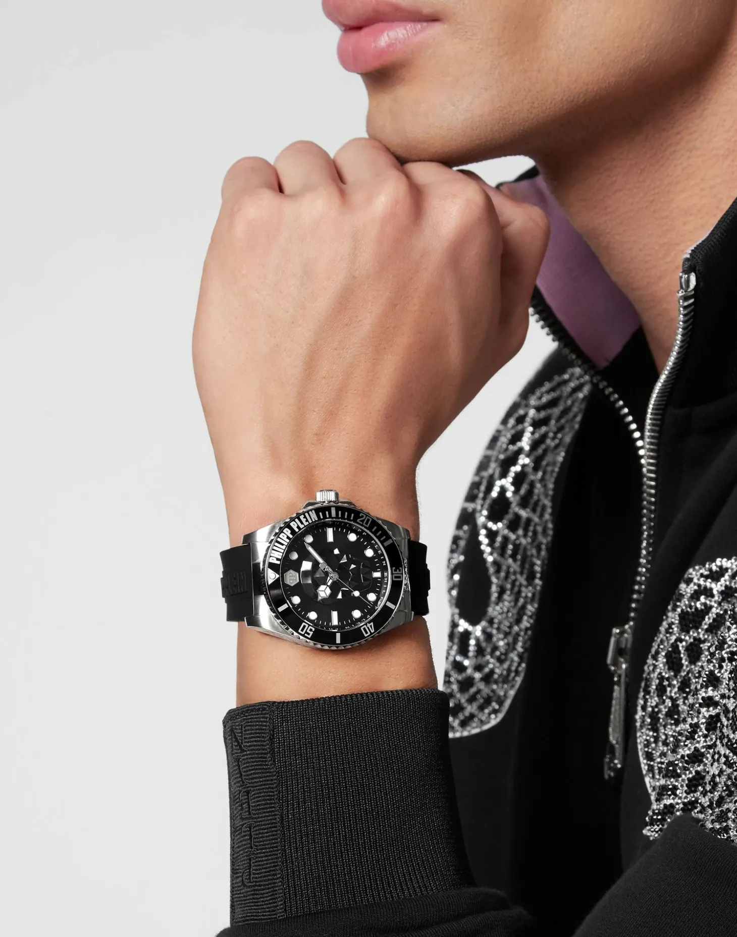 Philipp Plein Herrenuhr The $kull Diver