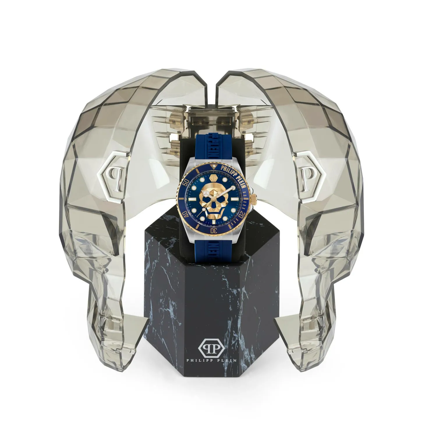 Philipp Plein Herrenuhr The $kull Diver PWOAA0222