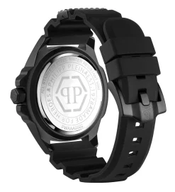 Philipp Plein Herrenuhr The $kull Carbon Fiber