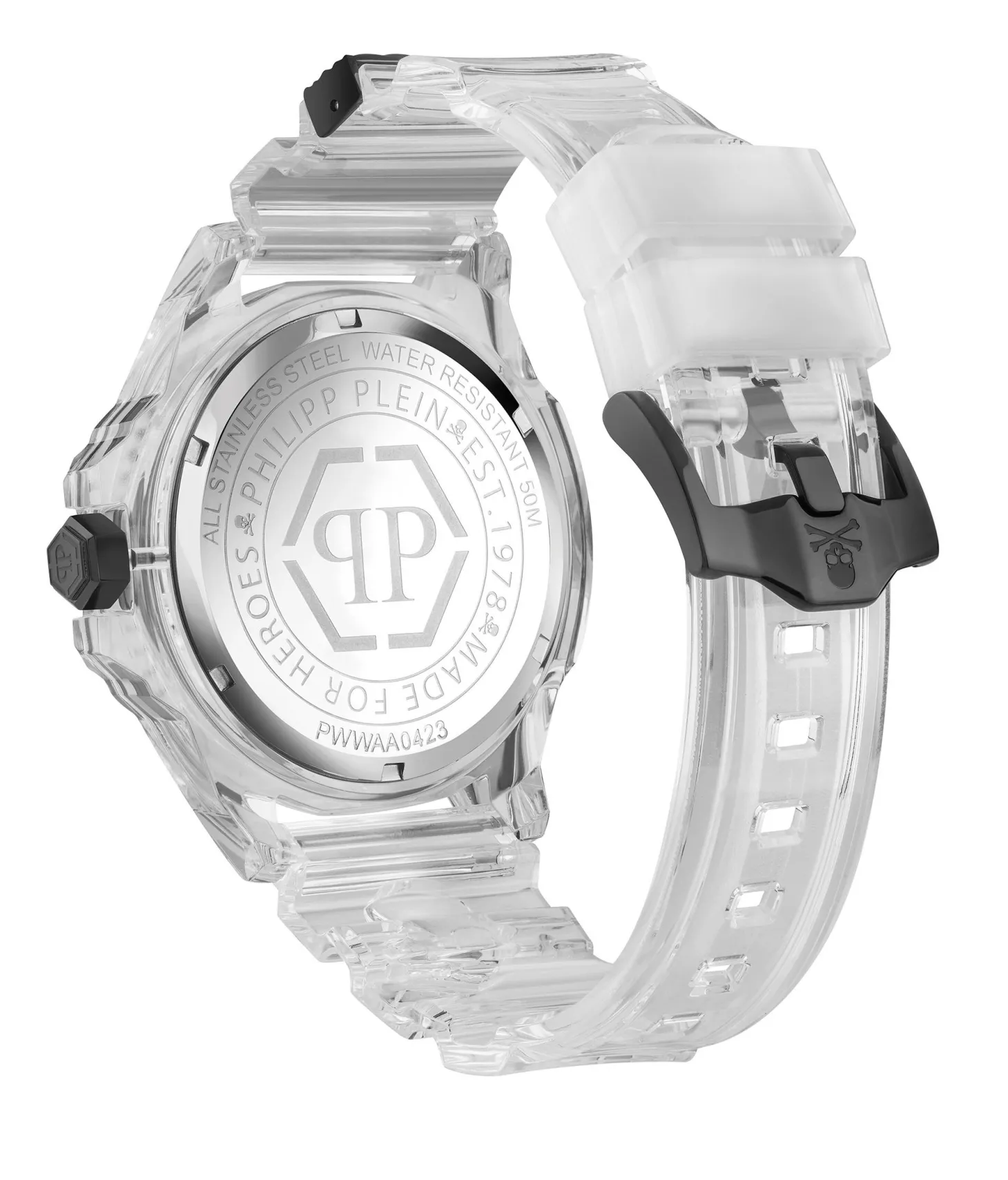 Philipp Plein Herrenuhr The $kull Synthetic