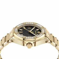 Philipp Plein Uhr Damen Plein Lady Royal PWBDA0824 Gold / Schwarz
