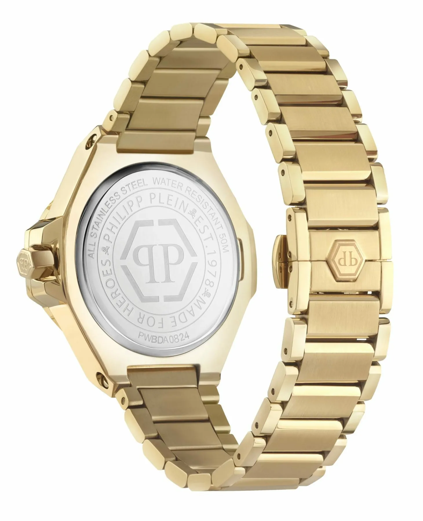 Philipp Plein Uhr Damen Plein Lady Royal PWBDA0824 Gold / Schwarz