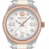 Philipp Plein Uhr Damen Queen Crystal PWCDA0724 Silber / Roségold