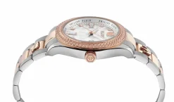 Philipp Plein Uhr Damen Queen Crystal PWCDA0724 Silber / Roségold