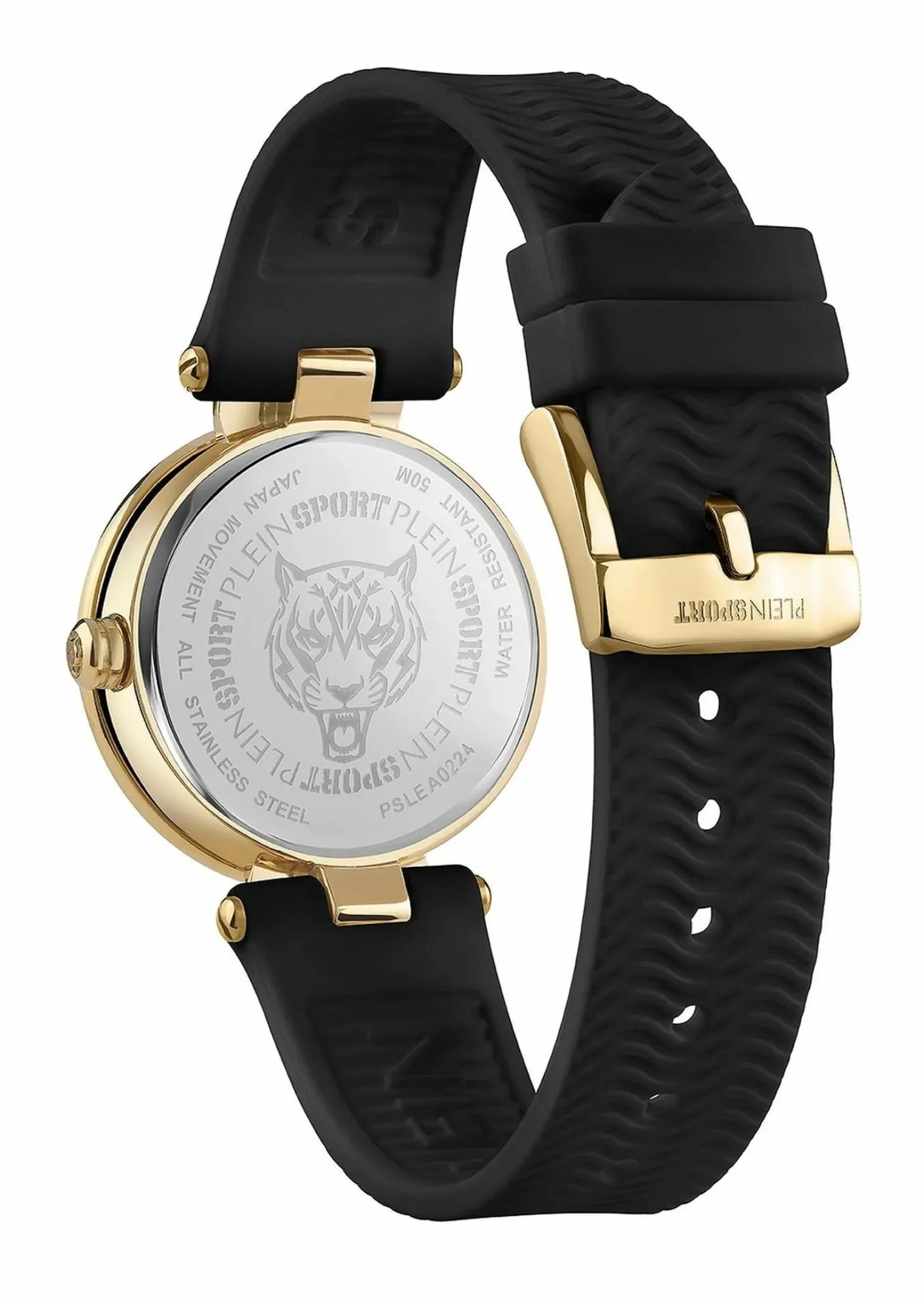 Philipp Plein Uhr Damen Supernova PSLEA0224 Schwarz / Gold