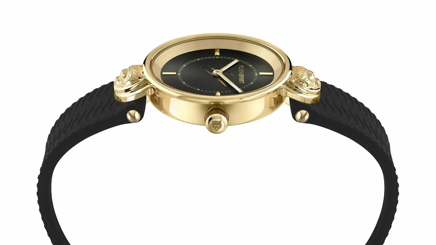 Philipp Plein Uhr Damen Supernova PSLEA0224 Schwarz / Gold