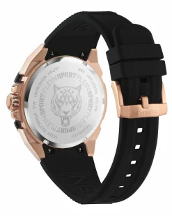 Philipp Plein Uhr Herren Urban Pulse PSFDA0424 Schwarz / Roségold