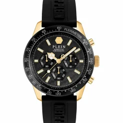 Philipp Plein Uhr Herren Chronograph Pleinmeter Gold/Schwarz PWPYA0224