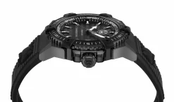 Philipp Plein Uhr Herren Urban Pulse PSFDA0324 Schwarz / IP‑Black / Silikon