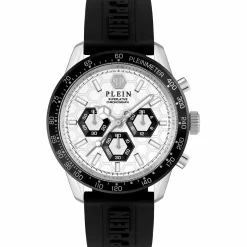 Philipp Plein Uhr Herren Chronograph Pleinmeter Weiß/Silber PWPYA0124