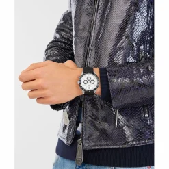 Philipp Plein Uhr Herren Chronograph Pleinmeter Weiß/Silber PWPYA0124