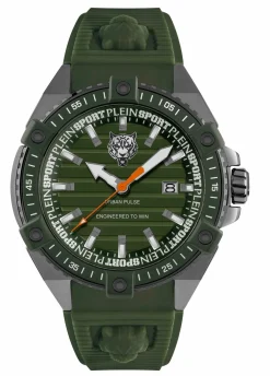 Philipp Plein Uhr Herren Urban Pulse PSFDA0224 Grau / Grün