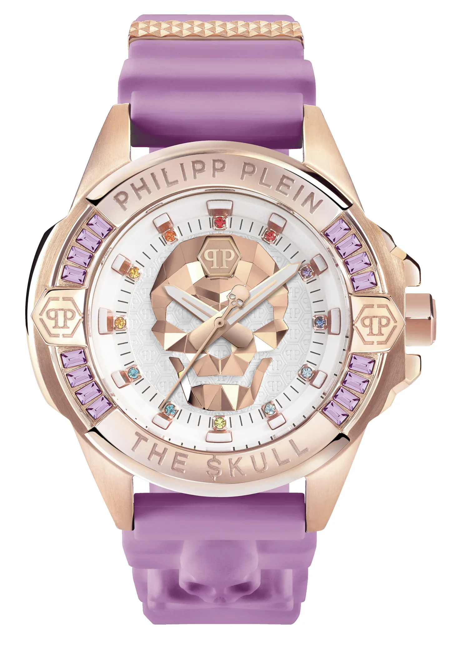 Philipp Plein Unisex Uhr The $kull Genderless Crystal