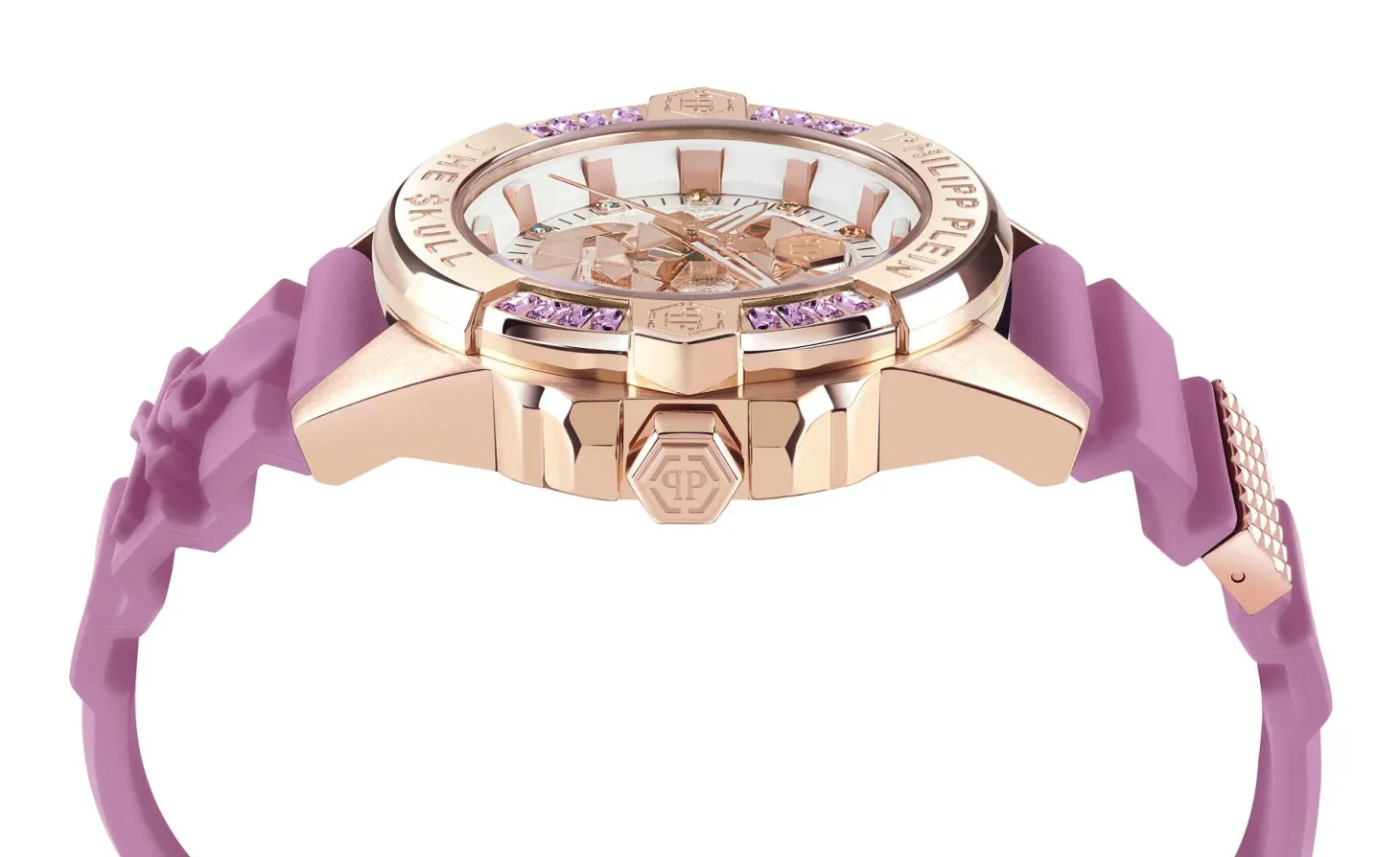 Philipp Plein Unisex Uhr The $kull Genderless Crystal