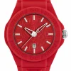 Philipp Plein Unisex Uhr New Fearless PSHDA0224 Rot Kunststoff 46 mm