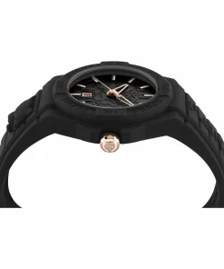 Philipp Plein Unisex Uhr New Fearless PSHDA0524 Schwarz Kunststoff 46 mm