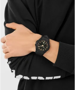 Philipp Plein Unisex Uhr New Fearless PSHDA0524 Schwarz Kunststoff 46 mm
