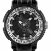 Philipp Plein Unisex Uhr Tiger Power PSEDA0124 Schwarz Kunststoff 45 mm