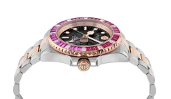 Philipp Plein Unisex Uhr GMT-I Challenger Baguettes