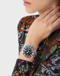 Philipp Plein Unisex Uhr GMT-I Challenger Baguettes