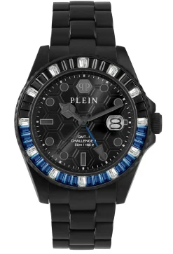 Philipp Plein Unisex Uhr GMT-I Challenger Baguettes