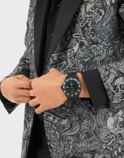 Philipp Plein Unisex Uhr GMT-I Challenger Baguettes