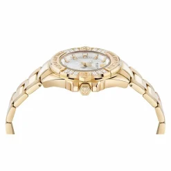Philipp Plein Damen Armbanduhr Plein Majesty PWOFA0725 Gold/Weiß