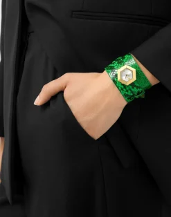 Philipp Plein Damen Armbanduhr LA JUNGLE DE PLEIN Leder PW6FA0225