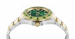 Philipp Plein Damenuhr Lady Empire PW2FA0225 Gold / Grün (Edelstahl)