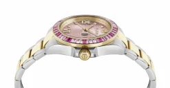 Philipp Plein Damenuhr Lady Empire PW2FA0325 Silber, Gold / Rosa (Edelstahl)