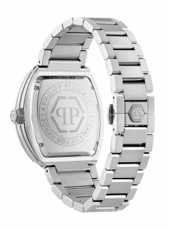 Philipp Plein Herrenuhr The Hexagon Phantom silber schwarz PWPUA0725