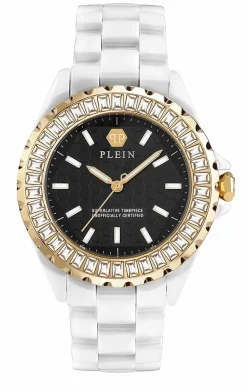 Philipp Plein Uhr Damen Heaven Weiss Keramik PWPPA0224