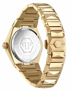 Philipp Plein Uhr Damen The $Kull Spikes Lady Gold/Schwarz PWADA0524