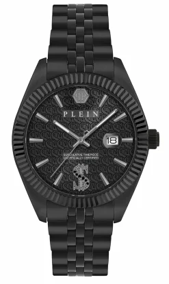 Philipp Plein Uhr Herren Date Superlative Crystal schwarz PWMFA1125