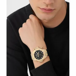 Philipp Plein Uhr Herren Plein Chrono Royal Gold/Schwarz PWLFA0325