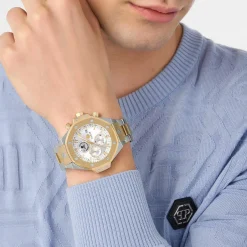 Philipp Plein Uhr Herren Plein Chrono Royal Bicolor PWLFA0525