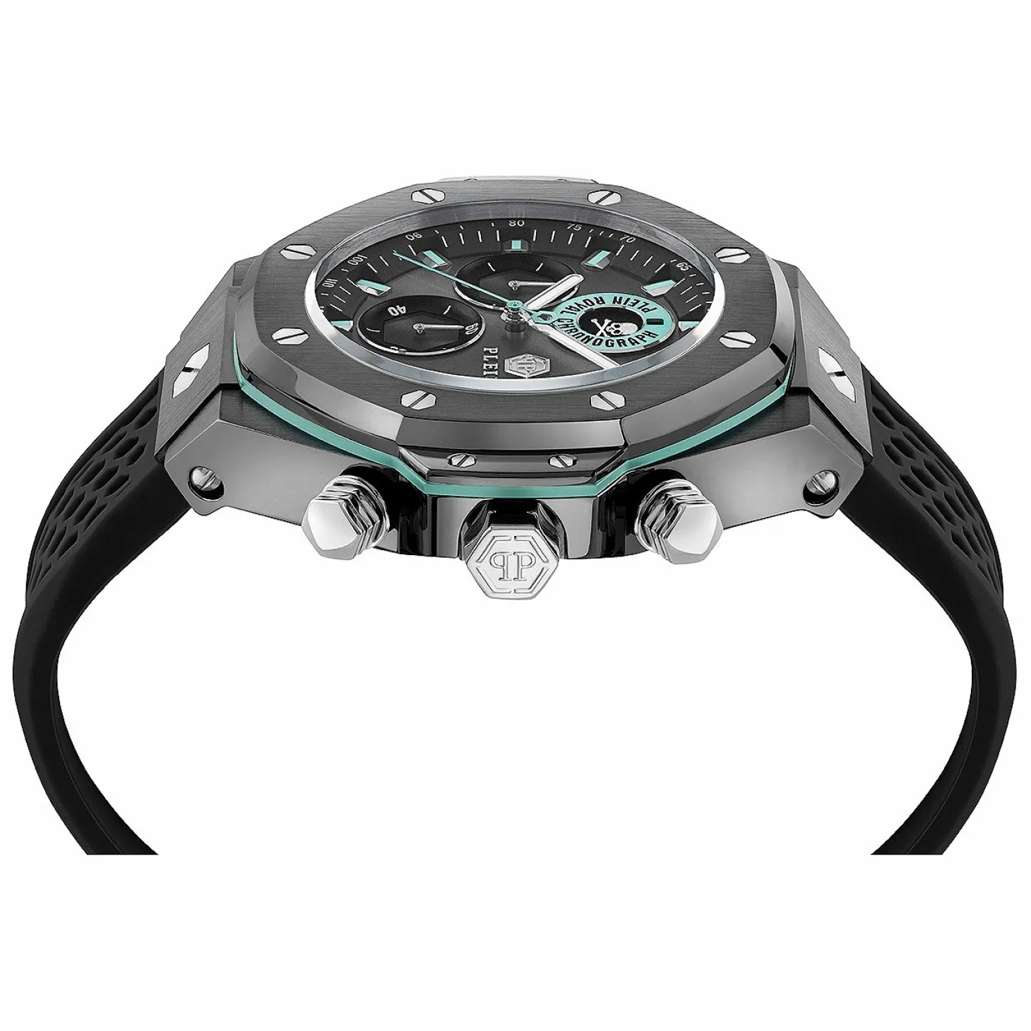 Philipp Plein Uhr Herren Plein Chrono Royal Gunmetal/Grau PWLFA0125