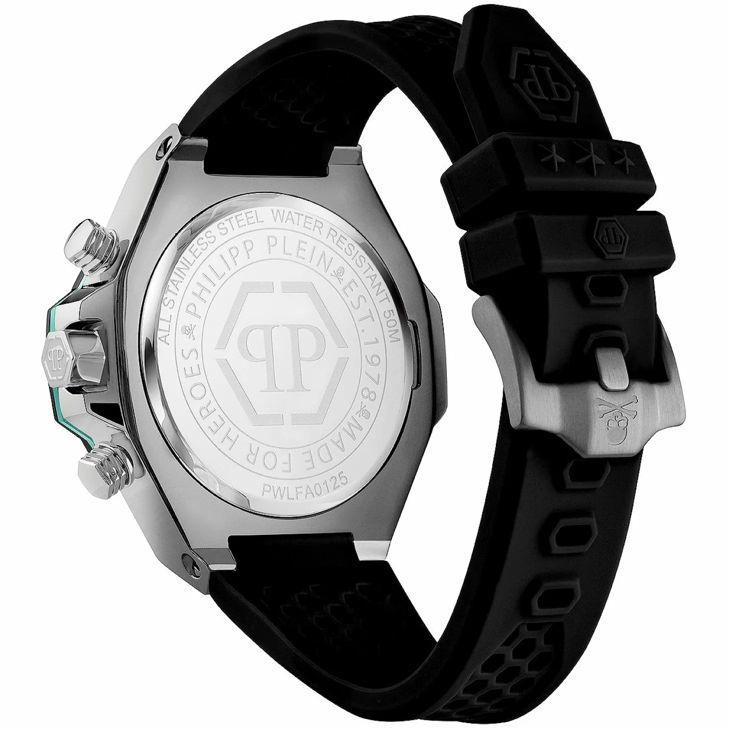 Philipp Plein Uhr Herren Plein Chrono Royal Gunmetal/Grau PWLFA0125